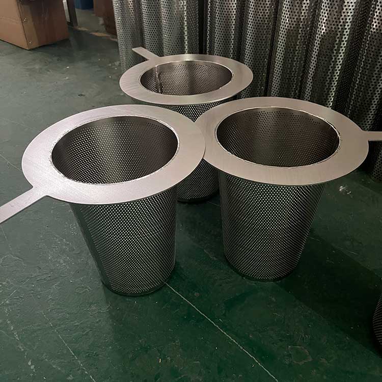 DN200×262錐形管道過濾網 (2)